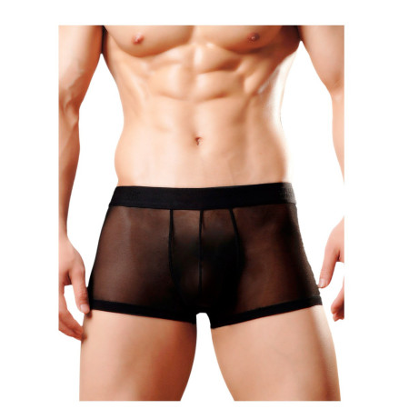 Boxer de Tul Negro Transparente Pasionel  | Ts Mayorista | Sex Shop...