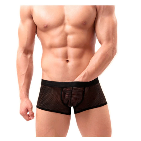 Boxer Tul Negro - Frunce en Trasera Pasionel  | Ts Mayorista | Sex ...