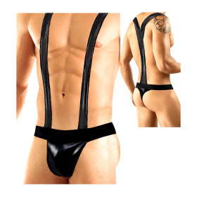 Tanga Ecocuero c/Tiradores Pasionel Tanga Ecocuero c/Tiradores Pasionel  | Ts Mayorista | Sex Shop Mayo...