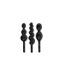 Booty Call Set de Plugs Anales X3 Black Satisfyer  | Ts Mayorista |...