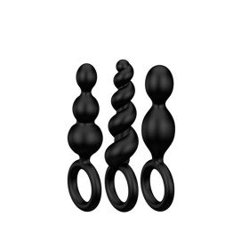 Booty Call Set de Plugs Anales X3 Black Satisfyer Booty Call Set de Plugs Anales X3 Black Satisfyer  | Ts Mayorista |...
