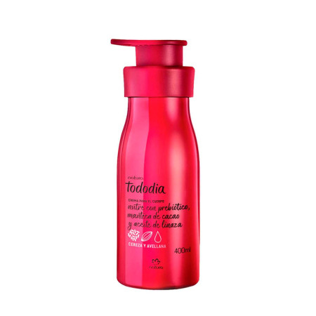 Crema nutritiva Tododia Cereza y Avellana 400ml Natura  | Ts Mayori...