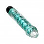 Vibrador Azul Marino con Funda Translucida 18x4 cm