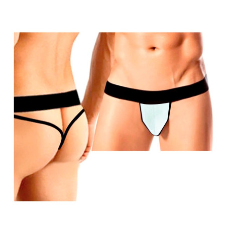 Suspensorio Masculino Blanco 2 tiras V Pasionel  | Ts Mayorista | S...