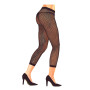 Panty Medias de Red Fuseau al Tobillo Negro Pasionel  | Ts Mayorist...