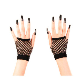 Mini Guantes de Red Negros Pasionel  | Ts Mayorista | Sex Shop Mayo...