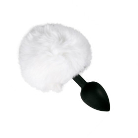 Plug de Silicona Pequeño Cola de Conejo blanco Plug de Silicona Pequeño Cola de Conejo blanco  | Ts Mayorista | Se...