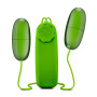 Bala Vibradora Doble con Control Pop Eggs Verde  | Ts Mayorista | S...