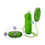 Bala Vibradora Doble con Control Pop Eggs Verde  | Ts Mayorista | S...