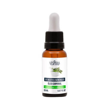 Óleo Corporal Véspero 31 Aceites Esenciales 20ml Bagués  | Ts Mayor...