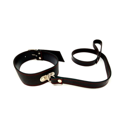 Collar y Correa de Cuero Sado  | Ts Mayorista | Sex Shop Mayorista