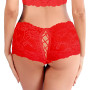 Culote Sexy Puntilla Rojo Con Cinta Pasionel  | Ts Mayorista | Sex ...