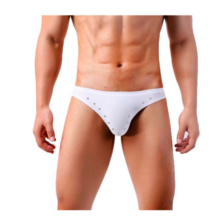 Tanga Masculina Trasera Abierta Blanca Pasionel  | Ts Mayorista | S...