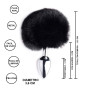 Plug Anal Mediano Cola de Conejo Negra  | Ts Mayorista | Sex Shop M...