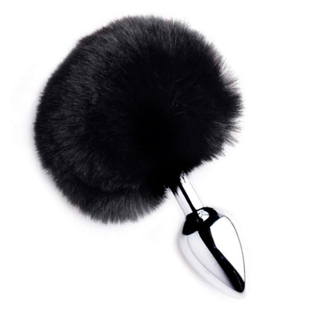 Plug Anal Grande Cola de Conejo Negra  | Ts Mayorista | Sex Shop Ma...