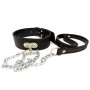Collar de Cuero con Cadena  | Ts Mayorista | Sex Shop Mayorista