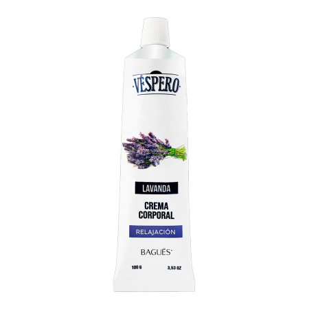 Crema Corporal Lavanda Relajación Véspero 100g Bagués  | Ts Mayoris...