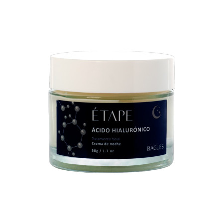 Tratamiento Facial de Noche Ácido Hialurónico Étape 50g Bagués  | T...