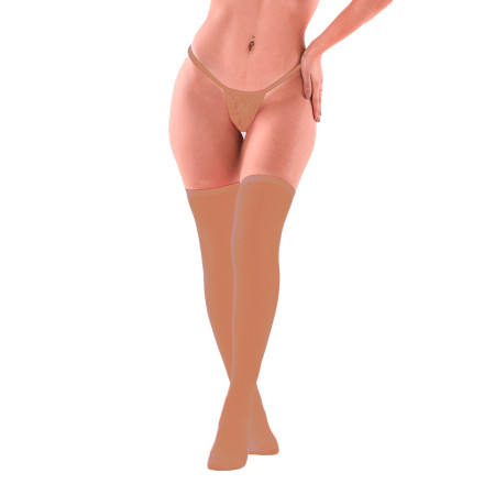 Medias Bucaneras Lisas 7/8 Natural Malena  | Ts Mayorista | Sex Sho...
