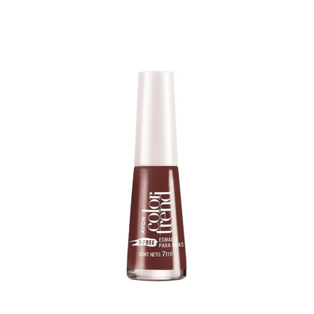 Esmalte 5 Free | Color Trend Chocolate Nude Avon  | Ts Mayorista | ...