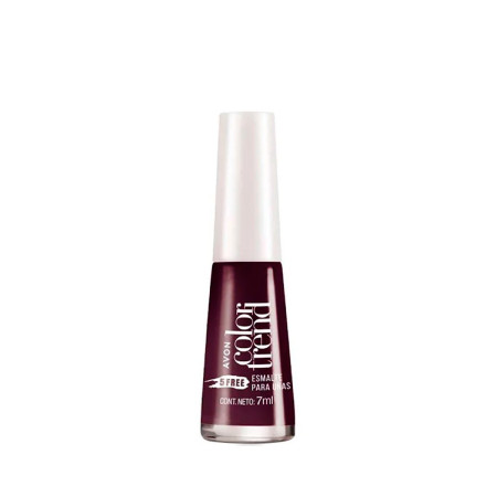 Esmalte 5 Free | Color Trend Rojo Vino Avon  | Ts Mayorista | Sex S...