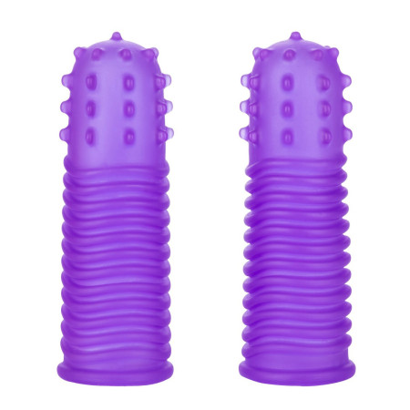 Funda de Dedo Texturizada Violeta Calexotics  | Ts Mayorista | Sex ...