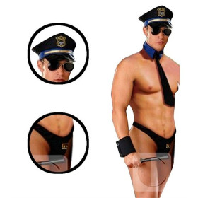 Disfraz Sexy Masculino de Policia  | Ts Mayorista | Sex Shop Mayorista