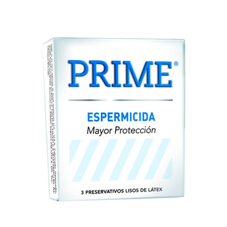 Preservativos Espermicida x3 Mayor Protección Prime  | Ts Mayorista...