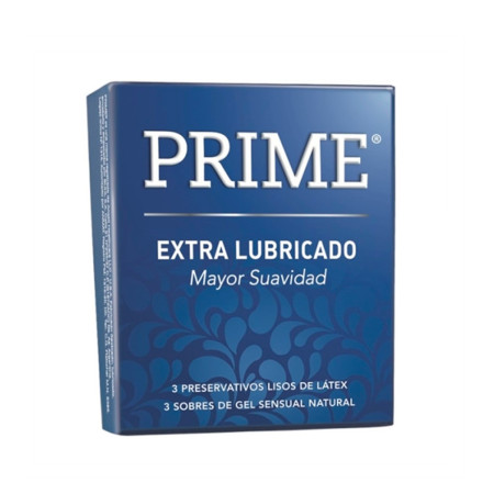 Preservativos Extra Lubricados x3 Prime  | Ts Mayorista | Sex Shop ...