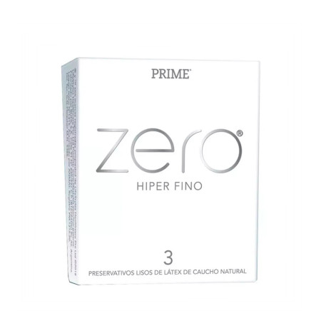 Preservativos Zero x3 Hiper Fino Prime  | Ts Mayorista | Sex Shop M...