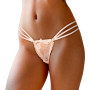 Tanga de Encaje 3 Tiras Blanco Pasionel  | Ts Mayorista | Sex Shop ...