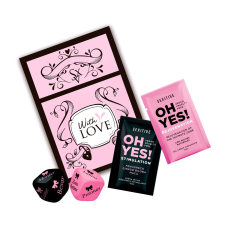 Love Kit OH YES! + Dados For Lovers Sexitive  | Ts Mayorista | Sex ...
