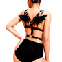 Arnés con Alas Charol Negro  | Ts Mayorista | Sex Shop Mayorista