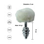 Plug Anal Escalonado Cola de Conejo Blanca  | Ts Mayorista | Sex Sh...