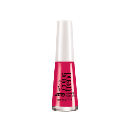 Esmalte 5 Free | Color Trend Rosa Hollywood Avon  | Ts Mayorista | ...