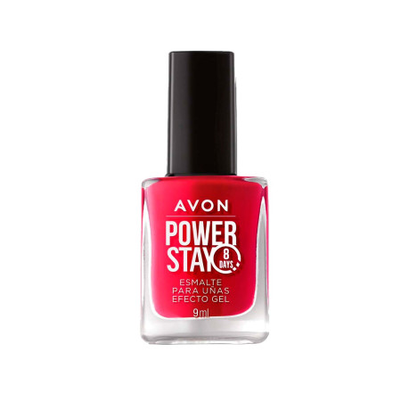 Esmalte Efecto Gel | Powerstay Red is Red 9ml Avon  | Ts Mayorista ...