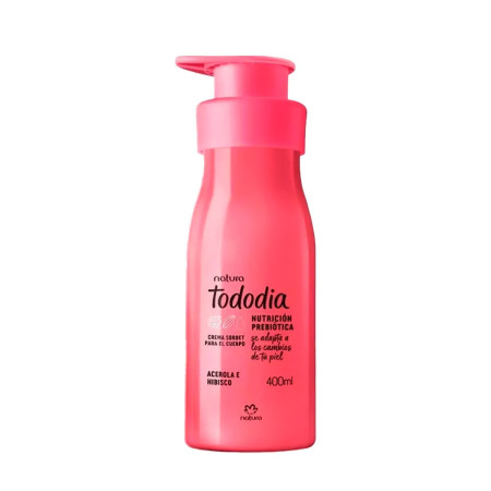 Crema Nutritiva para el Cuerpo Acerola e Hibisco 400ml Natura  | Ts...