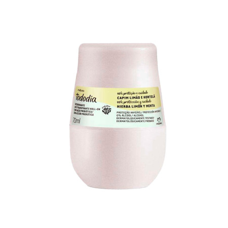 Desodorante Roll-On Tododia Hierba Limón y Menta 70ml Natura  | Ts ...