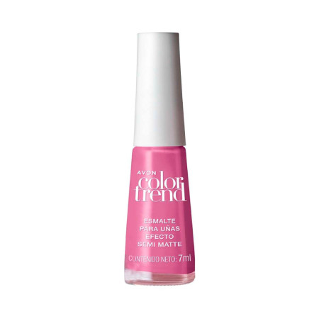 Esmalte Semi Matte | Color Trend Lila Mate Avon  | Ts Mayorista | S...