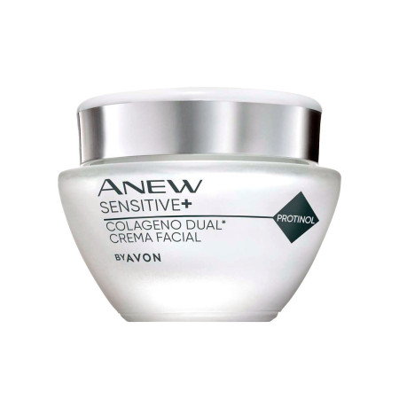 Crema Facial Colágeno Dual Anew Sensitive+ 50g| Avon  | Ts Mayorist...