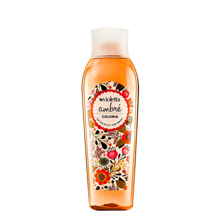Agua de Colonia Femenina Ambré 230ml Violetta  | Ts Mayorista | Sex...