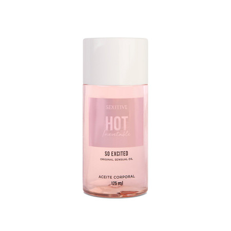 Aceite Corporal Hot Inevitable So Excited 125ml Sexitive  | Ts Mayo...