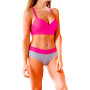 Conjunto Deportivo Top y Panty Fucsia Talle 2 Tiento Lingerie  | Ts...