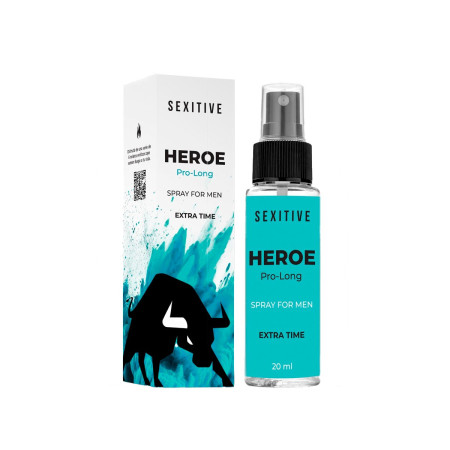 Heroe Pro-Long Extra Time Spray Masculino 20ml Sexitive  | Ts Mayor...