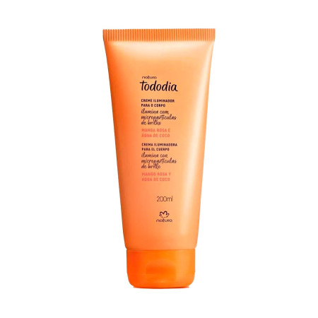 Tododia Crema Iluminadora para el Cuerpo Mango Rosa y Aua de Coco 2...