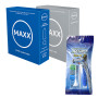 2 Cajas de Preservativos Maxx x 3 u. c/u y 1 Maquina de Afeitar de ...