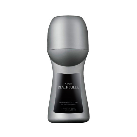 Desodorante Roll-On Masculino Black Suede 50ml Avon  | Ts Mayorista...