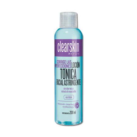 Loción Tónica Facial Astringente 200ml Cleanskin Avon  | Ts Mayoris...