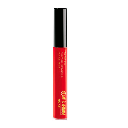 Labial Líquido Power Stay Dynamite Cherry 7ml Avon  | Ts Mayorista ...