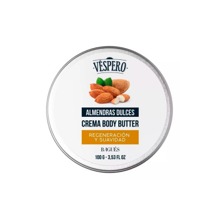 Crema Body Butter Almendras Dulce Véspero 100g Bagués  | Ts Mayoris...